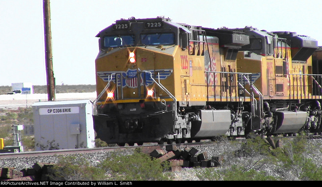 WB Unit Loaded Open Hopper Coal Frt at Erie NV  W-Pshr -2